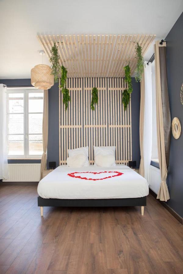 Evasion Tropicale - Studio Avec Spa, Cosy Et Renove Au Coeur De Soissons - 2 Pers Kültér fotó